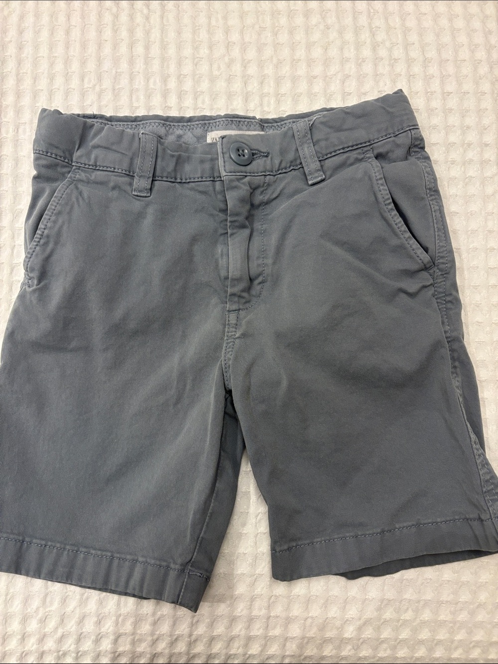 Zara Boys Casual Chino Shorts - Gray